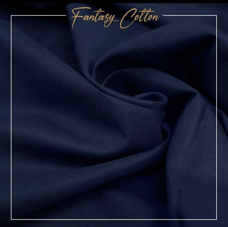 Fantasy Cotton Navy Blue